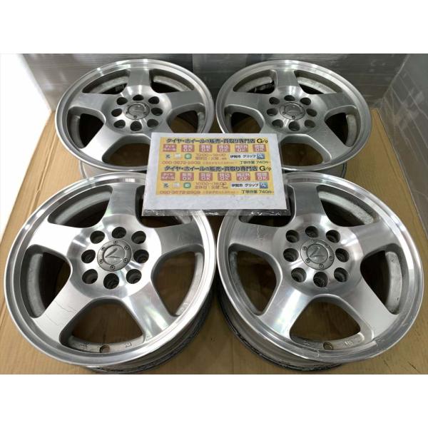 絶版品 NS SPORTS LIZEA アルミホイール 14 6j +38 ポリッシュ 4穴 100