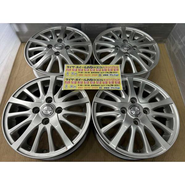 Rembrandt MONOCEROS アルミホイール 14 4.5j +45 シルバー 4穴 100