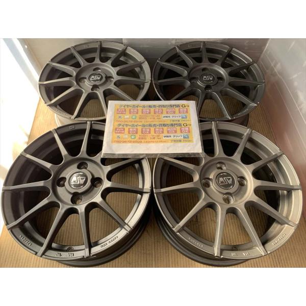 OZ Racing OZ racing MSW85 アルミホイール 15 6j +45 マットガンメタ