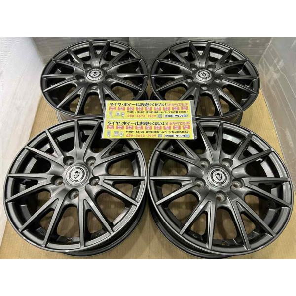 専用1 ホイール 4本 weds VELVA 155/65R13 専用1 ホイール 4本 weds VELVA 155/65R13 専用1 ホイール 4本 weds