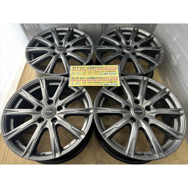 AZANE 16インチ 6.5 j PCD 114.3 5穴 +38 4本 AZANE 16インチ 6.5 j