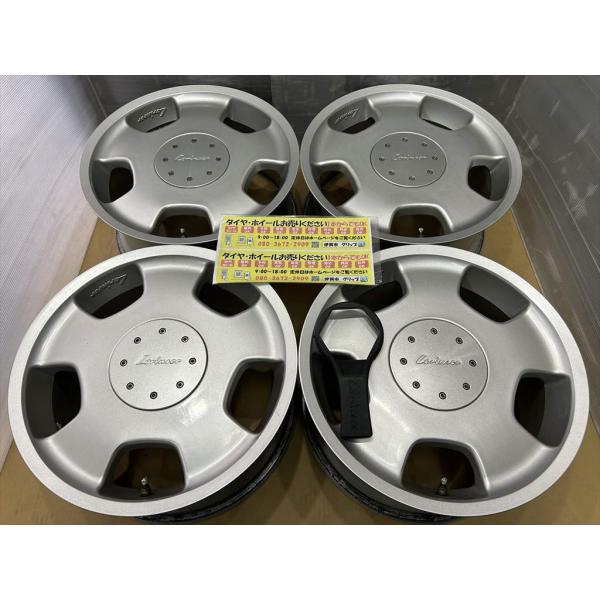 本物 RONAL for Lorinser D93 アルミホイール 17 8j +44 シルバー 5穴