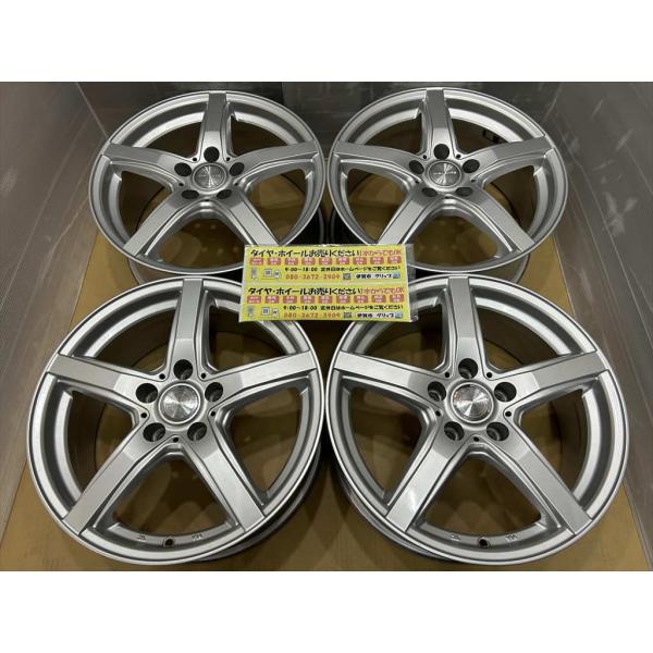 DUNLOP VIOLENTO ヴィオレント 17インチ 4本 7J5HPCD114.3+39 トヨタ