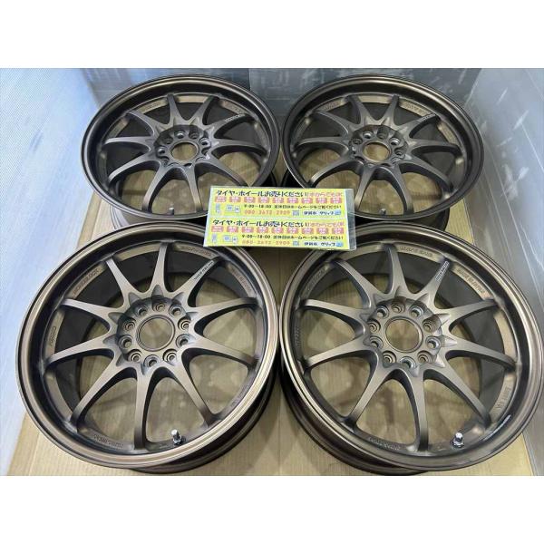 RAYS 鍛造 RAYS VOLK RACING CE28 17 7.5j +50 ブロンズ 5穴 114.3