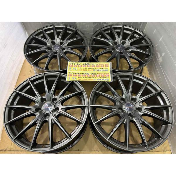 ① Weds VELVA SPORT 5T 114.3 8j +45 18インチ gripiga_6ys18251004velva