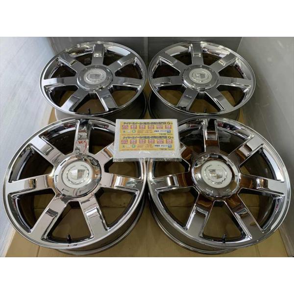 キャデラック 07y- エスカレード 純正アルミホイール 22 9j +31 メッキ