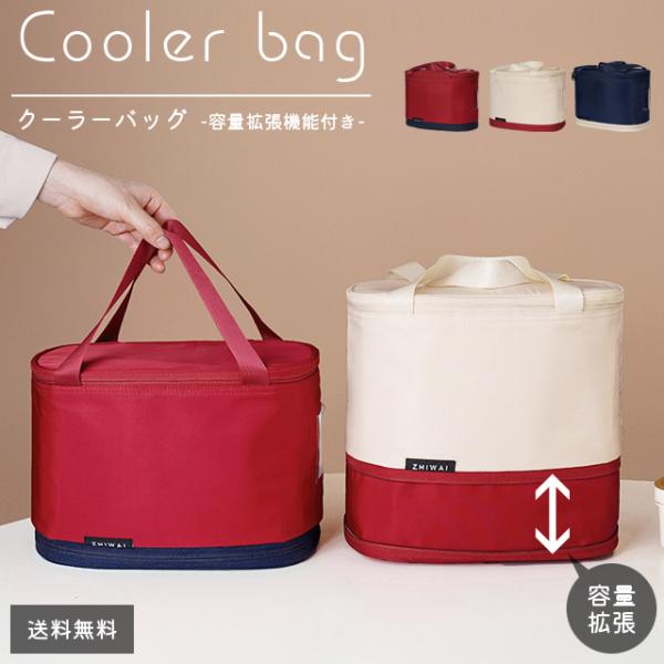 保冷バッグ クーラーバッグ 折りたたみ 容量拡張 小型 大容量 保温 ソフトクーラー お弁当 キャンプ アウトドア 花見 バイカラー GPT 送料無料(gu1c158)