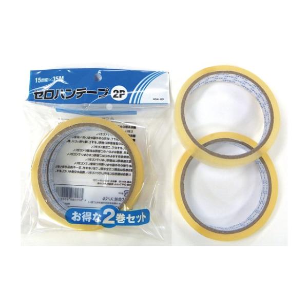 y܂Ƃߔ=12PʁzZne[v2P 15mm×35m 404-05(su3a317)