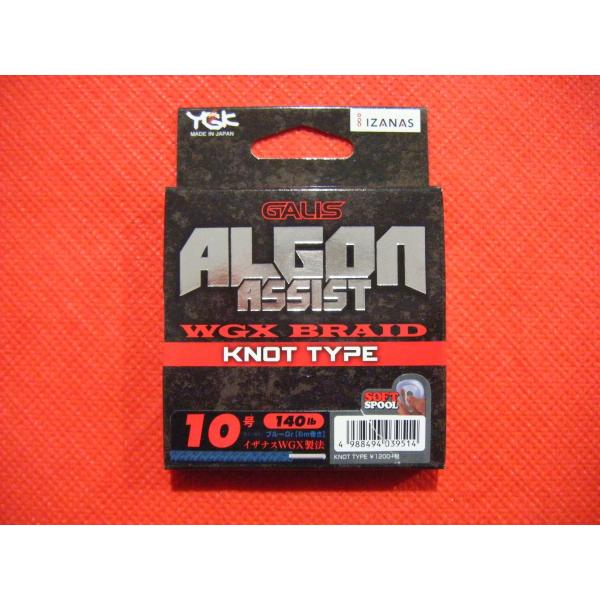  KX ASAVXg mbg^Cv u[ 10 140lb [։ YGK ALGON ASSIST WGX BRAID KNOT TYPE