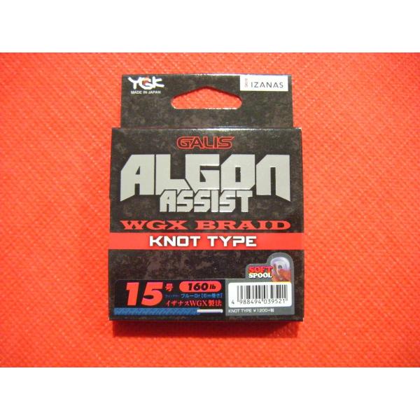  KX ASAVXg mbg^Cv u[ 15 160lb [։ YGK ALGON ASSIST WGX BRAID KNOT TYPE