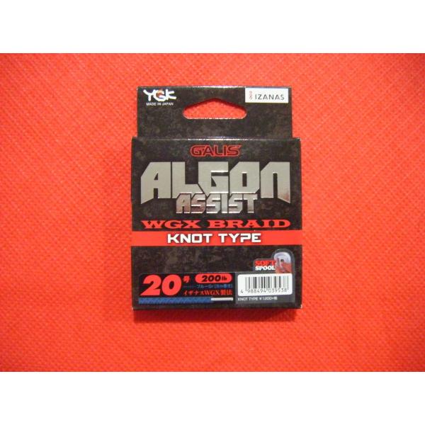  KX ASAVXg mbg^Cv u[ 20 200lb [։ YGK ALGON ASSIST WGX BRAID KNOT TYPE