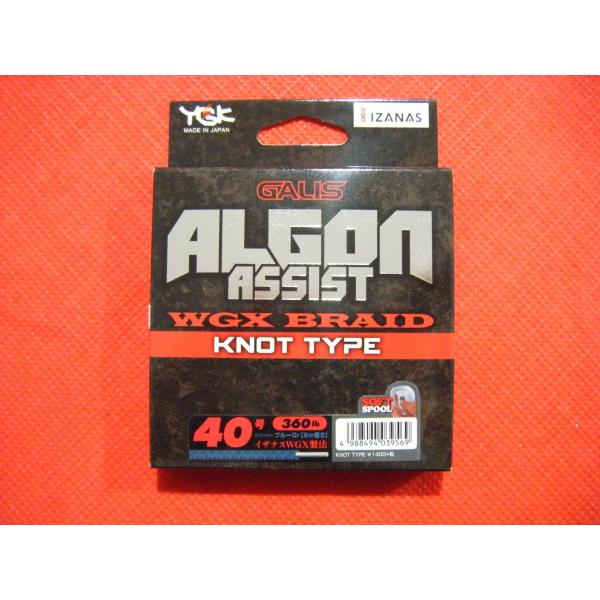  KX ASAVXg mbg^Cv u[ 40 360lb [։ YGK ALGON ASSIST WGX BRAID KNOT TYPE