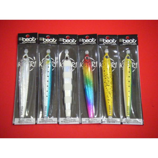 アンドビート　カエリジャーク時はウォブリングしながら左右へスライドし、ジャーク後のフォールではカエリ独特のバックスライドしない水平姿勢フォール。その動きはまさに弱ったカタクチイワシ。スレ切って過度なアクションを即座に見切ってしまうターゲット...