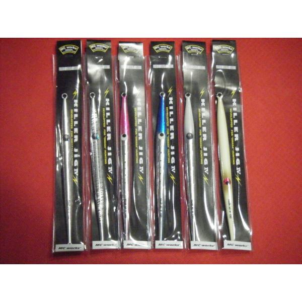 ⭐︎新品 MC works' KILLER JIG Ⅳ キラージグ 150g 4本 grooveonthesea_killerjig4-150