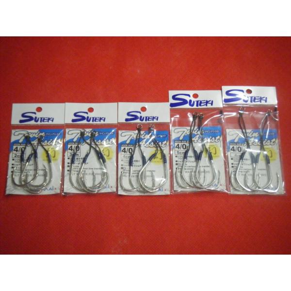 XeLj cCAVXg  t #4/0 [։ }C YAMAI MABOROSHI TWIN ASSIST PRE-TIED BLACK LINE