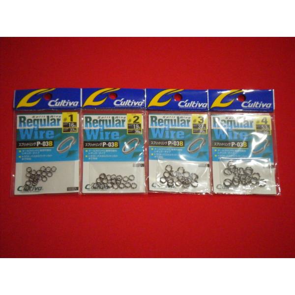 �I�[�i�[�΂� �J���e�B�o �X�v���b�g�����O ���M�����[���C���[B ���[���։� OWNER CULTIVA P-03B SPLIT RING REGULAR WIRE