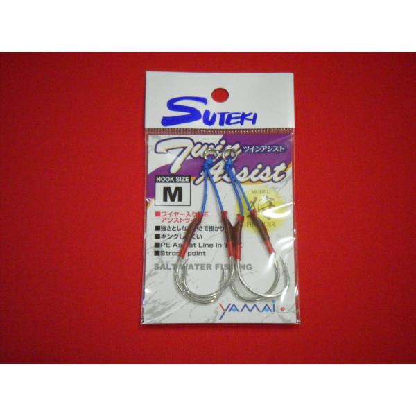 XeLj C[cCAVXg  M [։ KD-184 YAMAI SUTEKI THE HUNTER'S TWIN ASSIST BRAID W/WIRE CORE