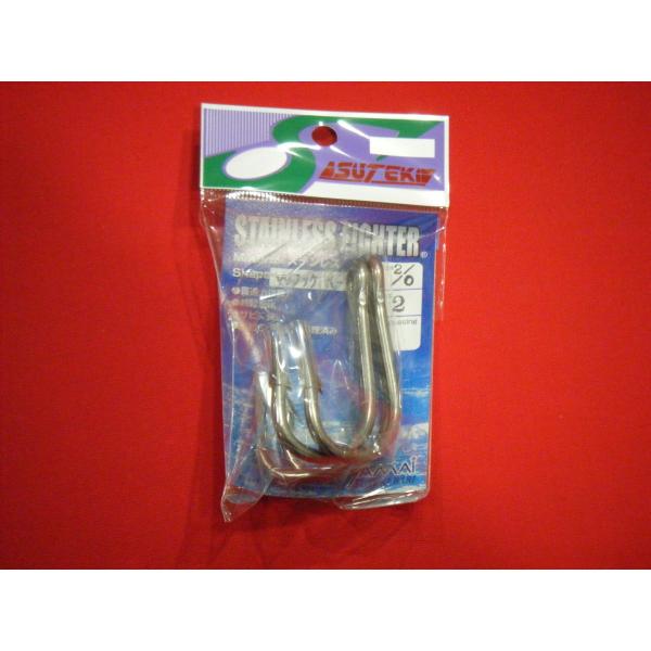 XeLj XeXt@C^[ WtbN K101 #2/0 }C YAMAI SUTEKI STAINLESS FIGHTER W HOOK