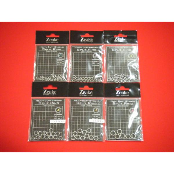 �W�[�N �����v���~�A���X�v���b�g�����O ���[���։� Zeake SPLIT RING THICK WIRE