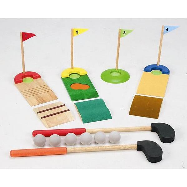 木のおもちゃ エトボイラ ゴルフセット パター ゲーム Fr グルーヴプラン Yahoo 店 通販 Yahoo ショッピング