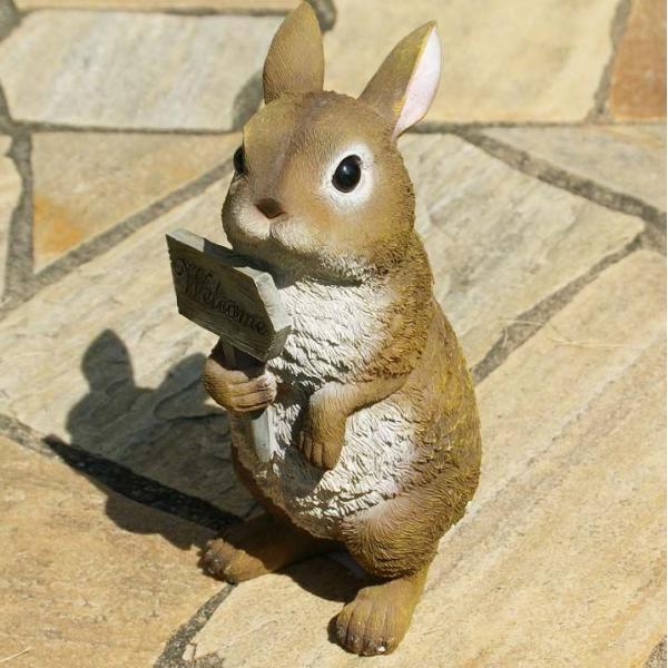 ガーデンオーナメント ラビット ウェルカムうさぎ ウサギ 置物 オブジェ 玄関 庭 飾り ガーデニング Buyee Buyee Japanese Proxy Service Buy From Japan Bot Online