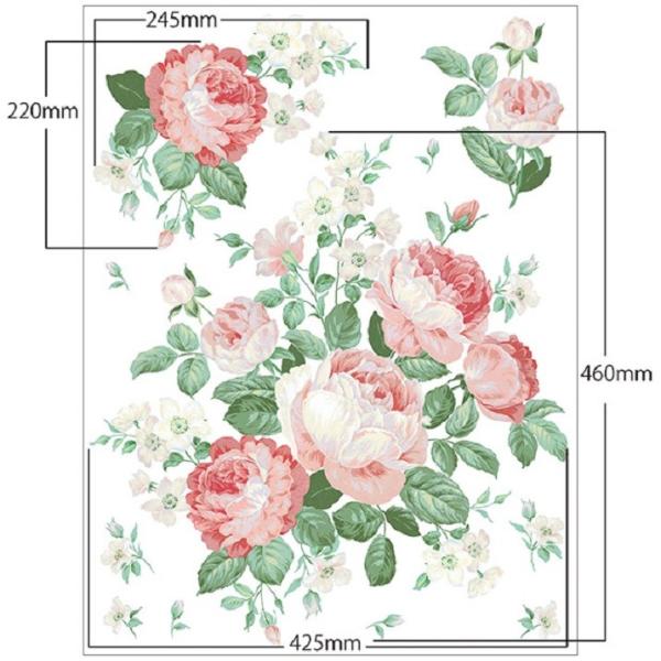 ウォールステッカー ハウスジーダ 大きなオールドローズ 薔薇 バラ インテリアシール 壁紙 壁飾り 模様替え インテリア雑貨 Hausgida Buyee Buyee Japanese Proxy Service Buy From Japan Bot Online