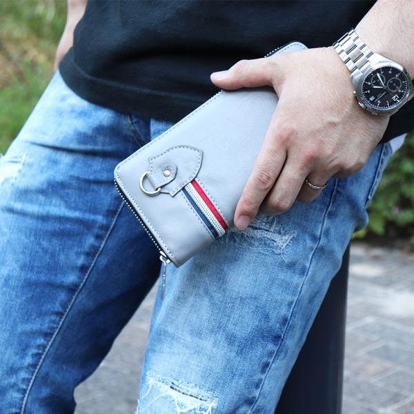 財布 メンズ 長財布 ラウンドファスナー ブランド 革 レザー 大学生 中学生 高校生 10代 代 おすすめ 男子 男の子 プレゼント おしゃれ 名入れ Buyee Buyee Japanese Proxy Service Buy From Japan Bot Online