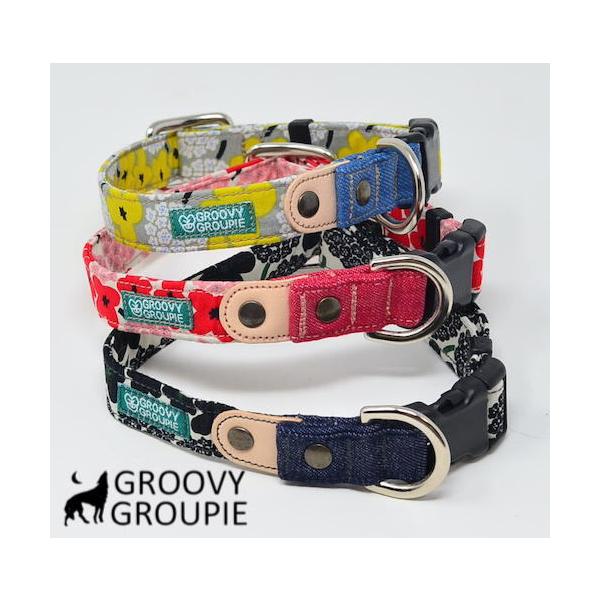 首輪 犬 小型犬 Sサイズ 【 flower ブーケ 】 オーダーメイド 【ダブル