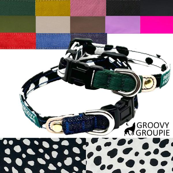 【即決OK値下不可】ゴヤール　犬リード、首輪、ブラック 首輪 超小型犬 やわらか【 XXS15cm から 1キロ以下 対応