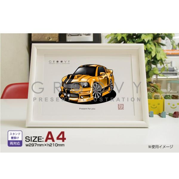 車好き プレゼント フォード シェルビーマスタング 車 イラスト 版高級フレーム グルービー Ford Shelby Mustang ステッカーも追加ok パーツ アクセサリー Buyee Buyee Jasa Perwakilan Pembelian Barang Online Di Jepang