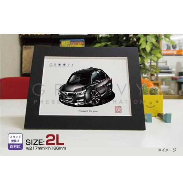 車好き プレゼント ホンダ アコード CR5-6 車 イラスト 2L版