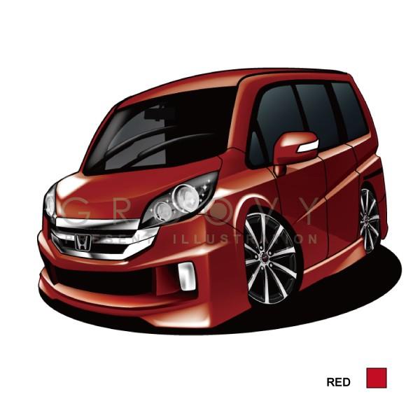 ホンダ ステップワゴンrg 車イラスト 版 グルービー Honda ステッカーも追加ok Buyee Buyee 日本の通販商品 オークションの代理入札 代理購入