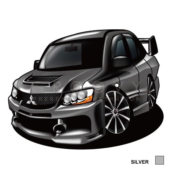 車好き プレゼント 三菱 ランサーエボリューション９ 車 イラスト 2l版 グルービー Mitsubishi ランエボ ステッカーも追加ok パーツ グッズ アクセサリー Buyee Buyee Japanese Proxy Service Buy From Japan Bot Online
