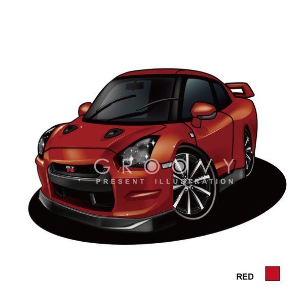 車好き プレゼント 日産 Gtr 車 イラスト 版 グルービー Nissan ニッサン ジーティーアール ステッカーも追加ok パーツ グッズ アクセサリー Buyee Buyee Japanese Proxy Service Buy From Japan Bot Online