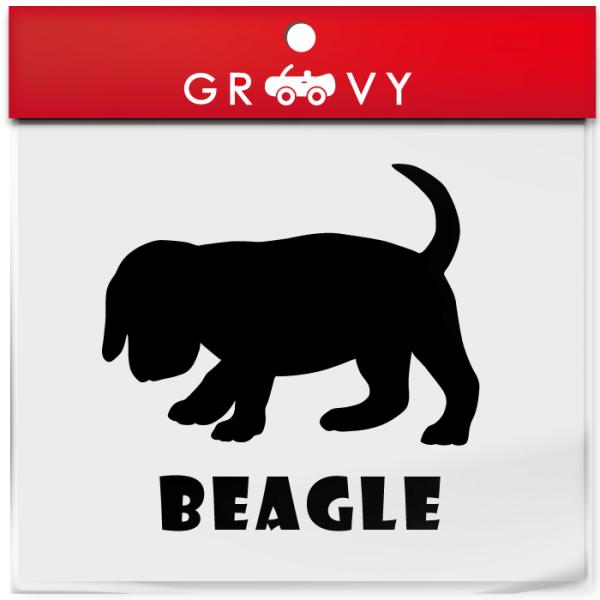ビーグル 愛犬 犬 ステッカー 車 シルエット シール デカール Sticker 064 車イラストの専門店 Groovy 通販 Yahoo ショッピング