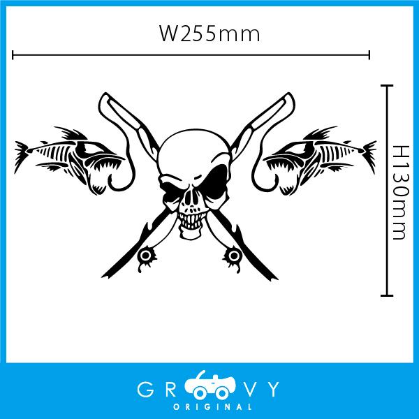 ドクロ海賊 釣り ステッカー 骸骨 スカル バス 釣り ルアー リール ロッド ライン シール Buyee 日本代购平台 产品购物网站大全 Buyee一站式代购 Bot Online