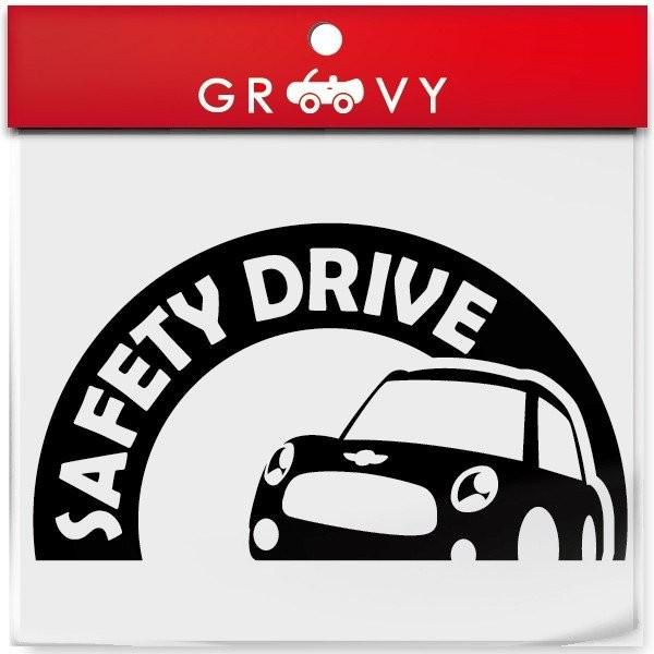 Mini ミニクーパー ステッカー Safety Drive 赤ちゃんが乗ってます セイフティードライブ 車用 お洒落 安全運転 シール デカール Sticker 1067safe 車イラストの専門店 Groovy 通販 Yahoo ショッピング