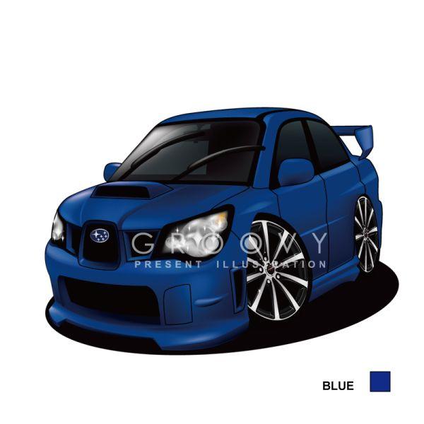 車好き プレゼント スバル インプレッサ Gd Gg系 車 イラスト 版高級フレーム グルービー Subaru Impreza ステッカーも追加ok パーツ グッズ アクセサリー Buyee Buyee Japanese Proxy Service Buy From Japan Bot Online