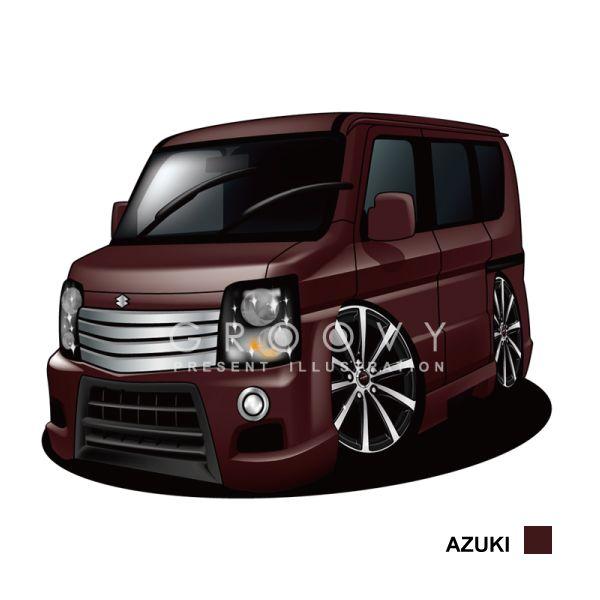 車好き プレゼント スズキ エブリワゴン 車 イラスト 2l版 グルービー Suzuki Everywagon ステッカーも追加ok パーツ グッズ アクセサリー Buyee 日本代购平台 产品购物网站大全 Buyee一站式代购 Bot Online