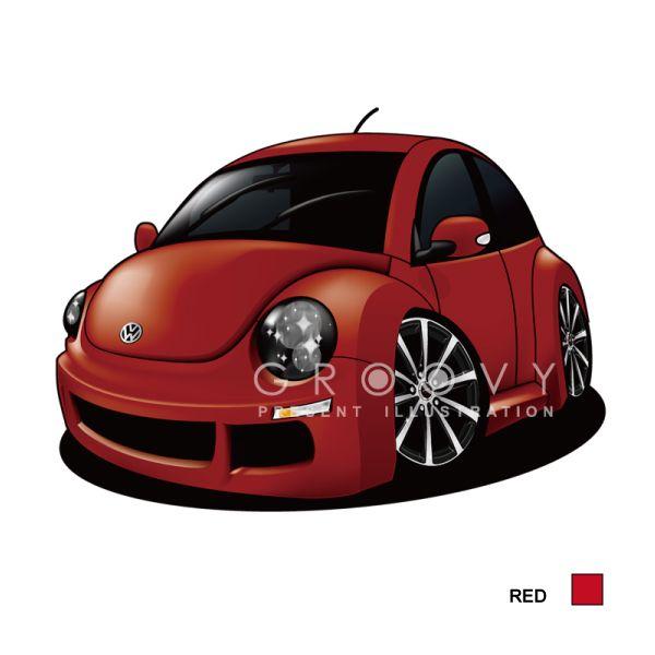 車好き プレゼント フォルクスワーゲン ビートル 車 イラスト 2l版 グルービー Volkswagen Beetle ステッカーも追加ok パーツ グッズ アクセサリー Buyee 日本代购平台 产品购物网站大全 Buyee一站式代购 Bot Online