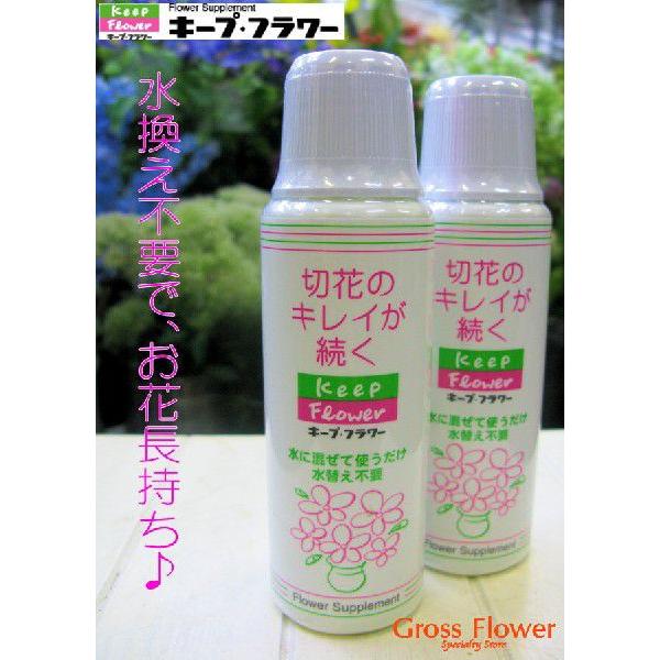 お花長持ち キープフラワー200ml 1本　簡単 切花の活力サプリメント　50倍希釈