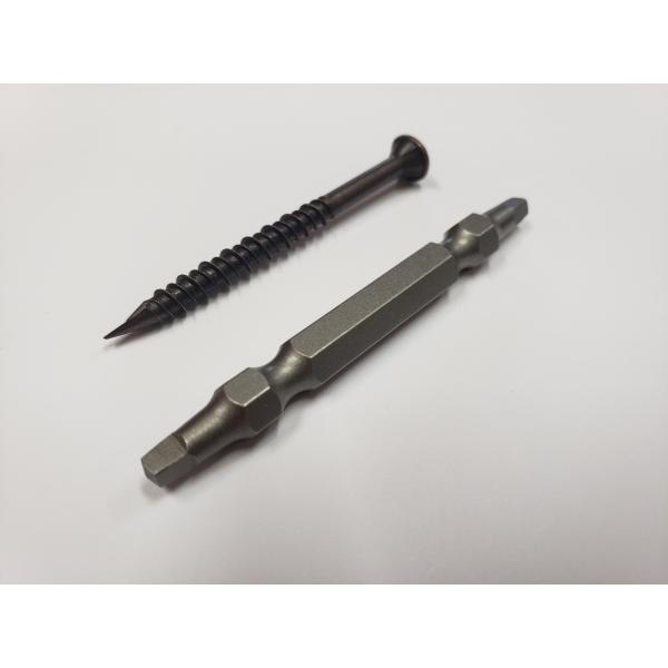 GROVE ��C�ʊуE�b�h�f�b�L�r�X�@�u���E���F�@SUS410�@4.5mm�~65mm�@200�{����@�@GITB651 ���i�摜2