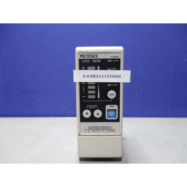 中古 KEYENCE SJ-M300 イオナイザー 静電気除去装置 (AABR51115D069