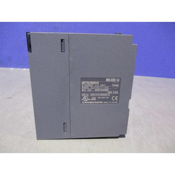 中古 MITSUBISHI ETHERNET I/F UNIT QJ71E71-100 イーサネット
