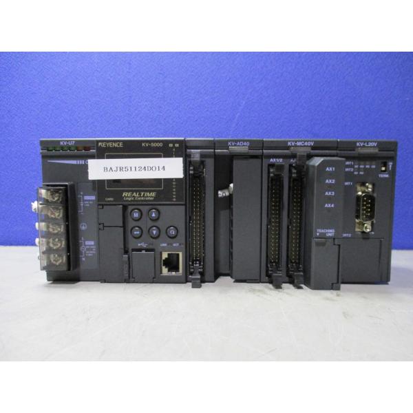 KEYENCE KV-HJU-DL VT-HJU-DL セット 中古 KEYENCE KV-U7/ KV-5000 / KV-AD40/ KV-MC40V LV-L20V