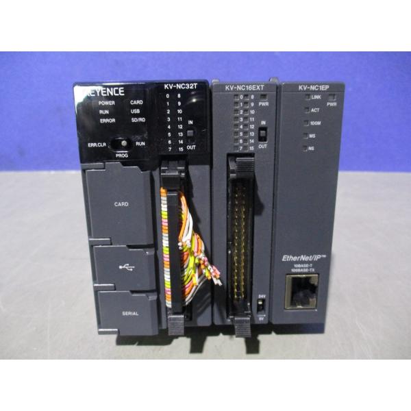 中古 KEYENCE KV-NC32T/KV-NC16EXT/KV-NC1EP (BAKR70711C065