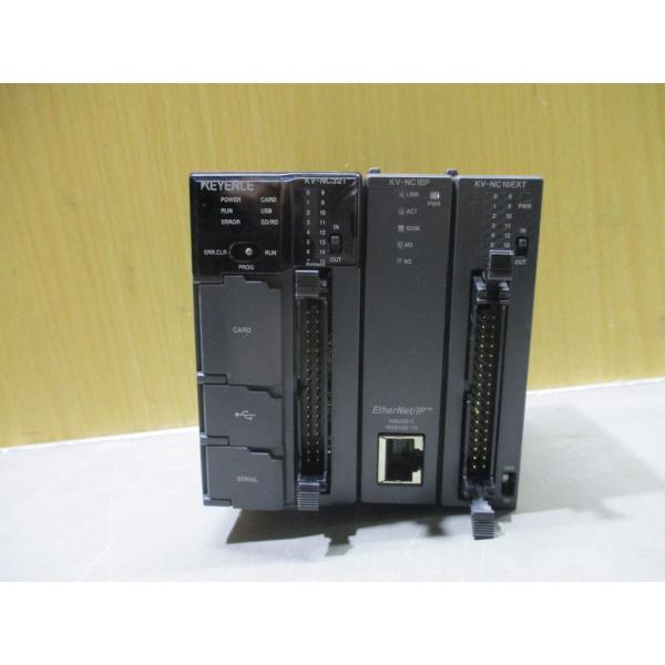 中古 KEYENCE モジュール KV-NC32T / KV-NC1EP/ KV-NC16EXT