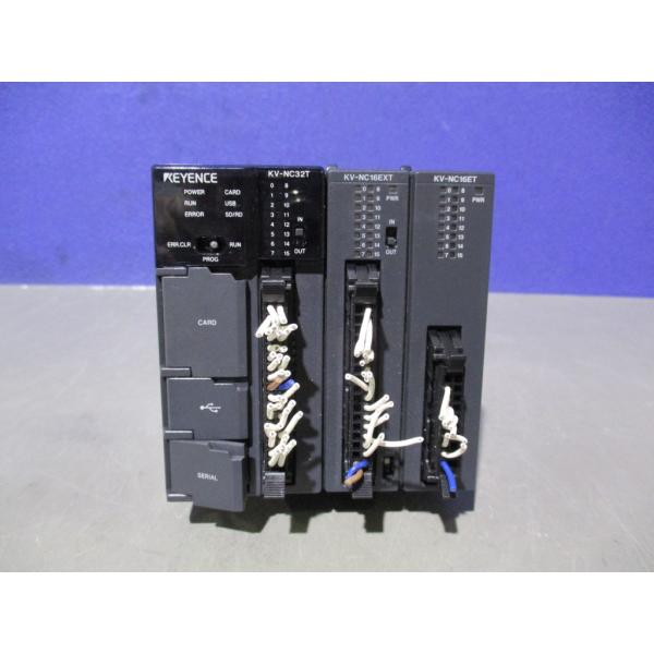 中古 KEYENCE KV-NC32T/KV-NC16EXT/KV-NC16ET (BAQR80105C156