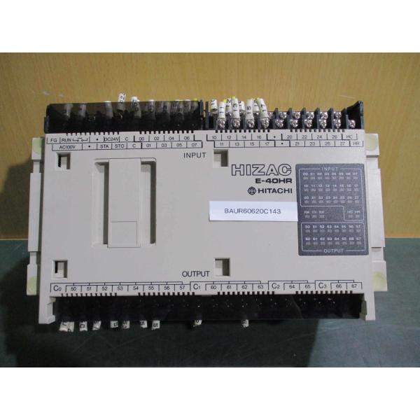 HITACHI E-40HR HIZACEシリーズ プログラマブル・コントローラ 中古 HITACHI E-40HR HIZACEシリーズ プログラマブル