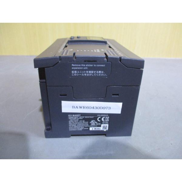 中古 KEYENCE KV-N40DT 基本ユニット DC電源タイプ 入力24点 中古 KEYENCE KV-N40DT 基本ユニット DC電源タイプ 入力24点